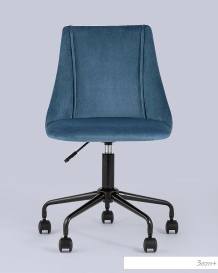 Кресло Stool Group Сиана велюр (синий)