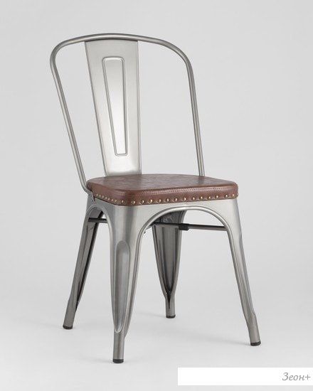 Стул Stool Group Tolix soft (серебристый)