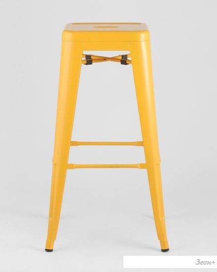 Табурет Stool Group TOLIX барный (желтый) глянцевый