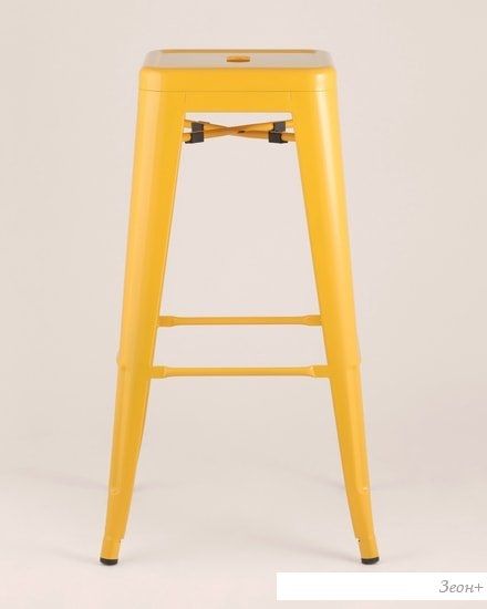 Табурет Stool Group TOLIX барный (желтый) глянцевый