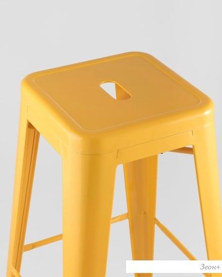 Табурет Stool Group TOLIX барный (желтый) глянцевый
