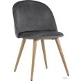 Стул Stool Group Лион велюр c ромбами (серый)