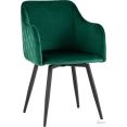 Стул с подлокотниками Stool Group Ника (велюр, зеленый)