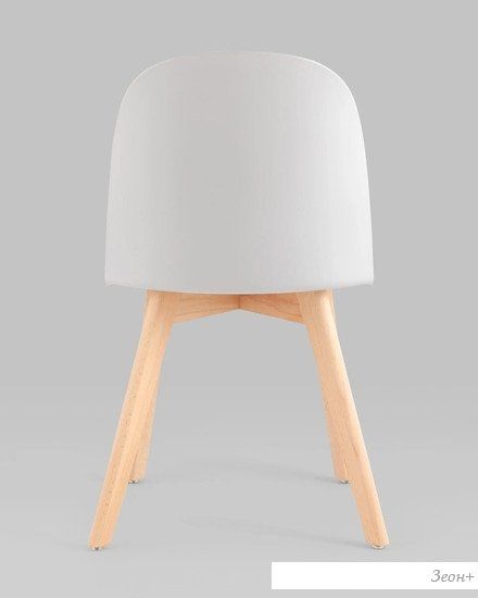 Стул Stool Group Fog с подушкой SL-7022DM (светло-серый, деревянные ножки)