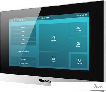 Монитор Akuvox C313W (черный)
