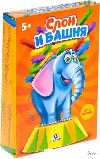 Настольная игра Лас Играс Слон и башня 3515500