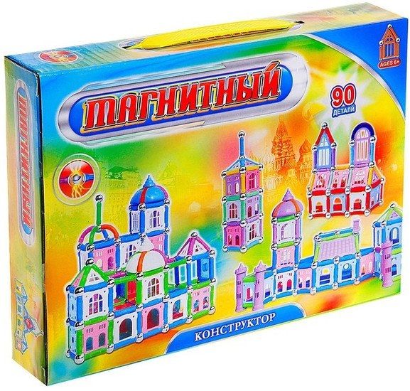 Магнитный конструктор Sima-Land Построй свой дом 515734