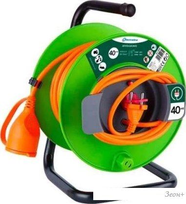 Удлинитель Electraline 49064 (40 м, зеленый)