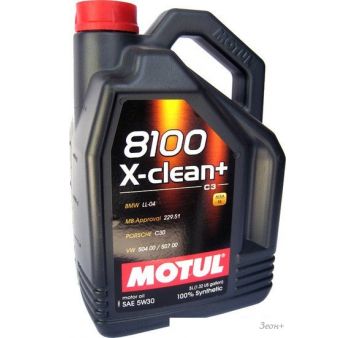   Motul 8100 X-clean+ 5W-30 5
