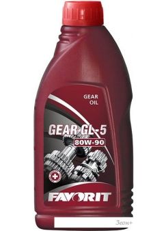 Трансмиссионное масло Favorit Gear 80W-90 GL-5 1л