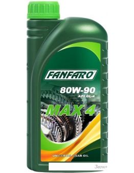 Трансмиссионное масло Fanfaro Max-4 80W-90 GL-4 1л