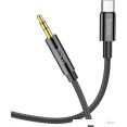 Кабель Hoco UPA19 USB Type-C - Jack 3.5 (1 м, черный)