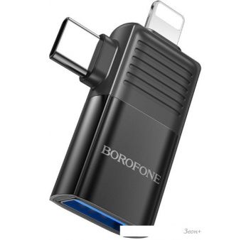  Borofone BV18 Lightning - USB Type-C - USB Type-A ()