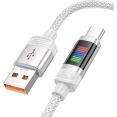 Кабель Hoco U126 USB Type-A - USB Type-C (1.2 м, белый)
