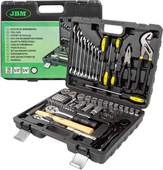 Универсальный набор инструментов JBM 51818 (72 предмета)