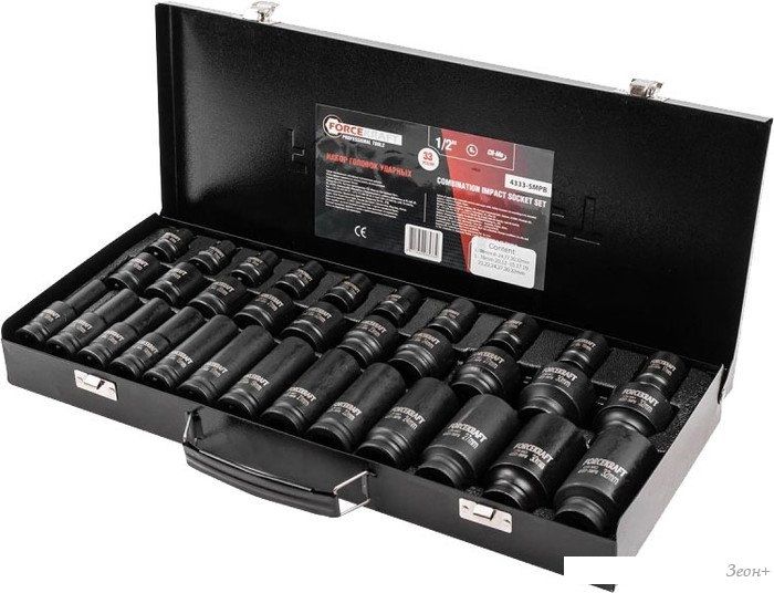 Набор головок слесарных ForceKraft FK-4333-5MPB