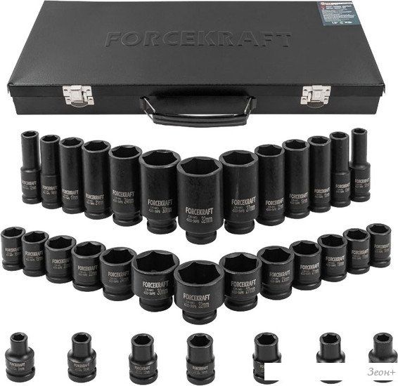 Набор головок слесарных ForceKraft FK-4333-5MPB