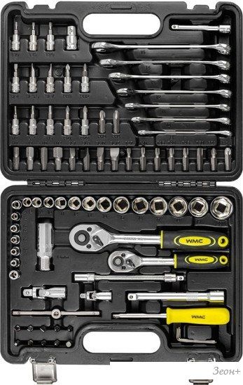 Универсальный набор инструментов WMC Tools WMC-4821-5DS-м (82 предмета)