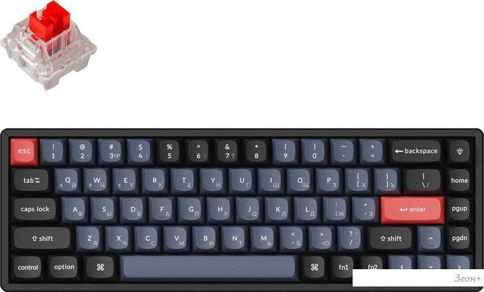 Клавиатура Keychron K6 Pro RGB K6P-J3-RU (Keychron K Pro Brown)