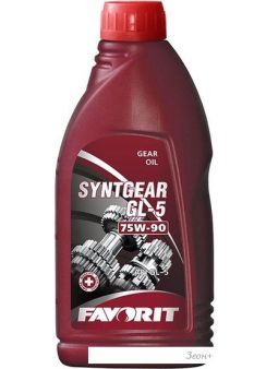 Трансмиссионное масло Favorit Syntgear 75W-90 GL-5 1л