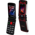 Кнопочный телефон Maxvi E10 (красный)