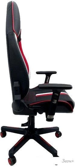 Кресло AksHome Bolid Eco 80349 (белый/черный/красный)