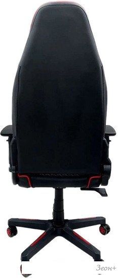 Кресло AksHome Bolid Eco 80349 (белый/черный/красный)