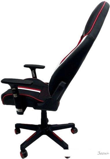 Кресло AksHome Bolid Eco 80349 (белый/черный/красный)