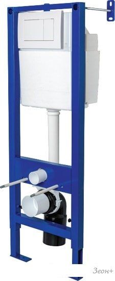 Инсталляция для унитаза Berges Wasserhaus Atom 040333 (белый)