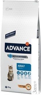 Корм для кошек Advance Adult Chicken and Rice 15 кг
