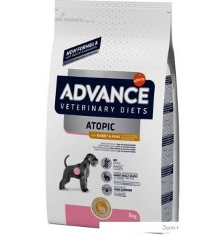 Сухой корм для собак Advance Atopic Rabbit & Peas 12 кг