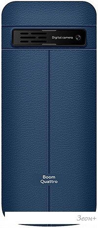 Кнопочный телефон BQ-Mobile BQ-2455 Boom Quattro (синий)