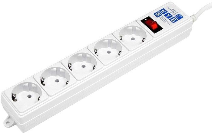 Сетевой фильтр Power Cube SPG-B-6-WHITE(ОТКР)