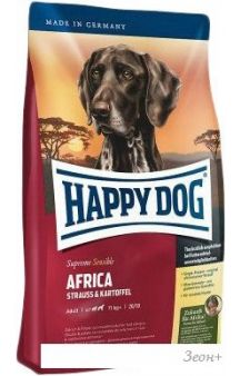 Корм для собак Happy Dog Africa 12.5 кг