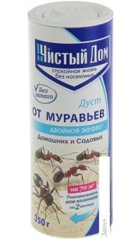 Порошок Чистый дом от муравьев домашних и садовых 350 г