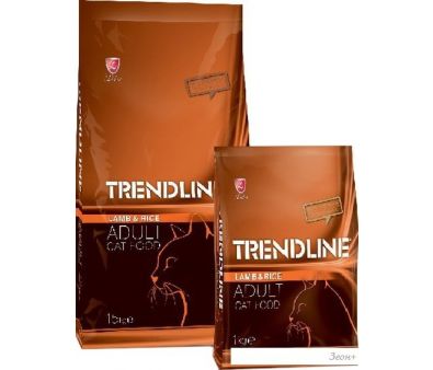 Сухой корм для кошек Trendline Adult Cat Food с ягненком и рисом 15 кг