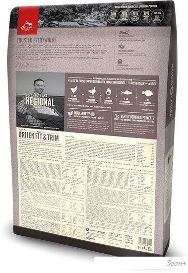 Корм для кошек Orijen Fit & Trim 5.4 кг