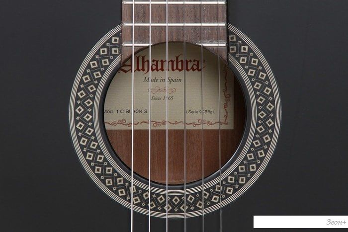 Акустическая гитара Alhambra Student 1 C (черный)