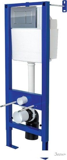 Инсталляция для унитаза Berges Wasserhaus Atom 040331 (хром)