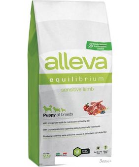Сухой корм для собак Alleva Equilibrium Sensitive Lamb Puppy All Breeds 12 кг