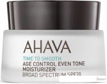 Ahava Крем для лица Time To Smooth Увлажняющий Ровный тон и профилактика старения SPF20 50 мл
