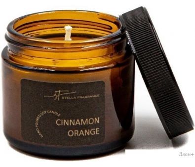 Ароматизированая свеча Stella Fragrance Cinnamon Orange (50 г)