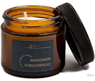 Ароматизированая свеча Stella Fragrance Mandarin Gingerbread (50 г)