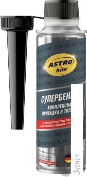 Присадка в топливо ASTROhim Комплексная присадка в бензин Супербензин 300мл AC-165