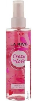 La Rive    Body & Hair Mist Crazy In Love Woman  200 