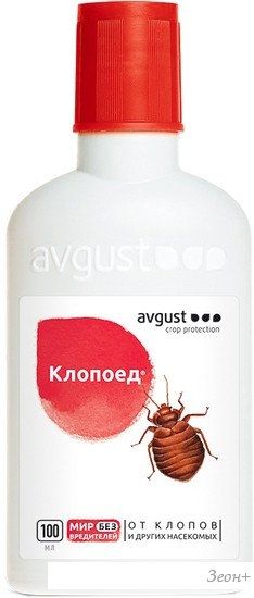 Концентрат от насекомых Avgust Клопоед (100мл)