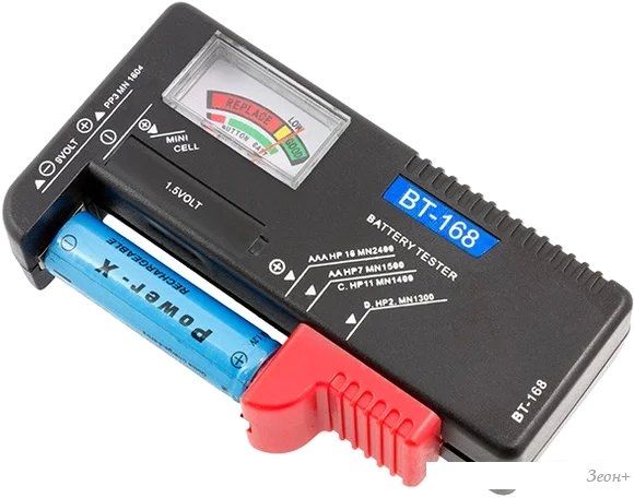 Тестер Sipl для аккумуляторов и батареек AG372