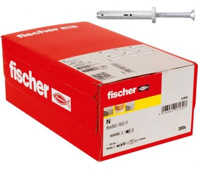 - Fischer N 6 x 80/50 F 513845 (200 )