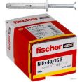 Дюбель-гвоздь Fischer N 5 x 40/15 F 513737 (100 шт)