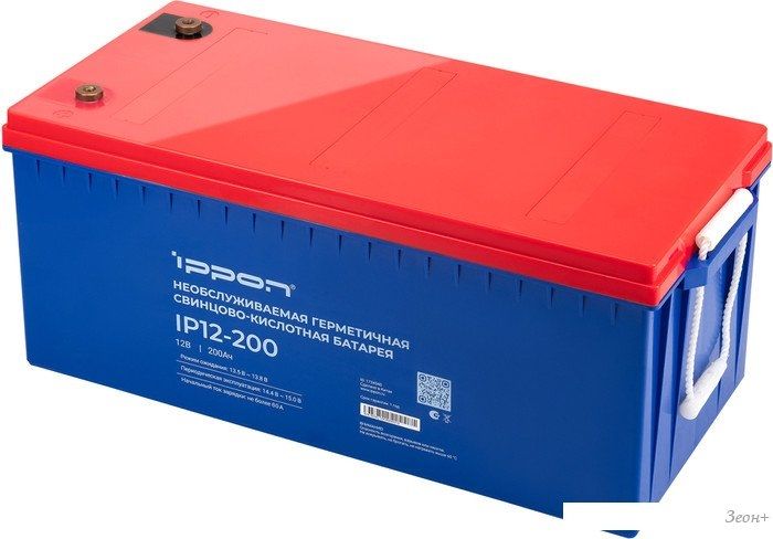 Аккумулятор для ИБП IPPON IP12-200 (12В/200 А·ч)